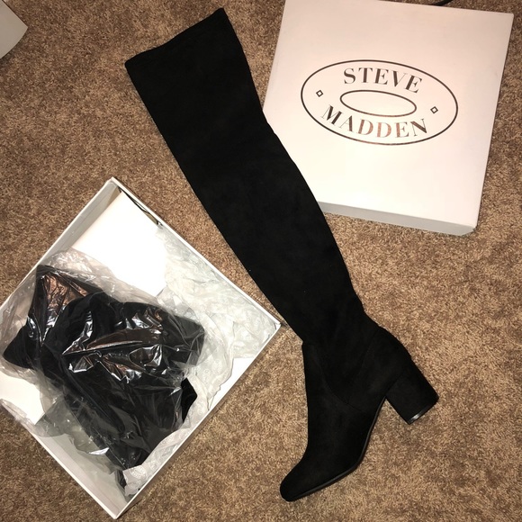 Steve Madden Shoes - Steve Madden black boots